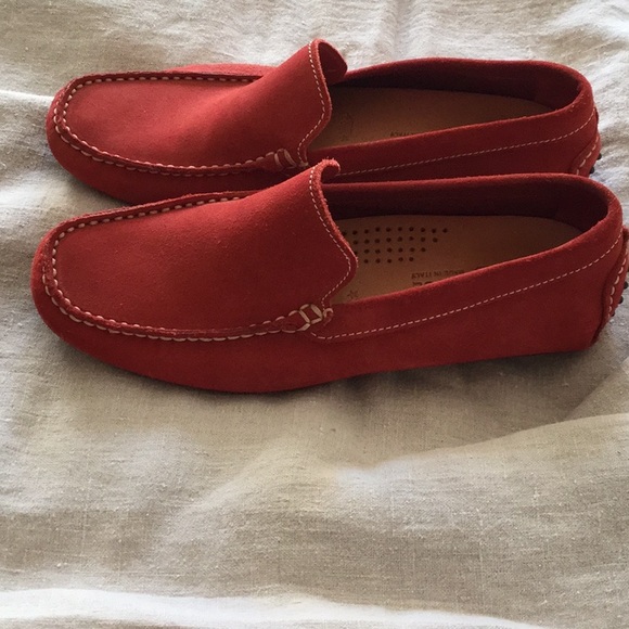 Otisopse Men’s Italian suede driving mocs, Euro 41. - Picture 2 of 5